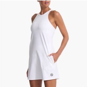 Vuori Volley Dress White Size Medium